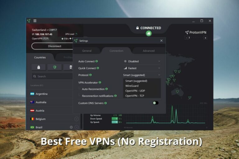 Top Free Vpn Without Registration