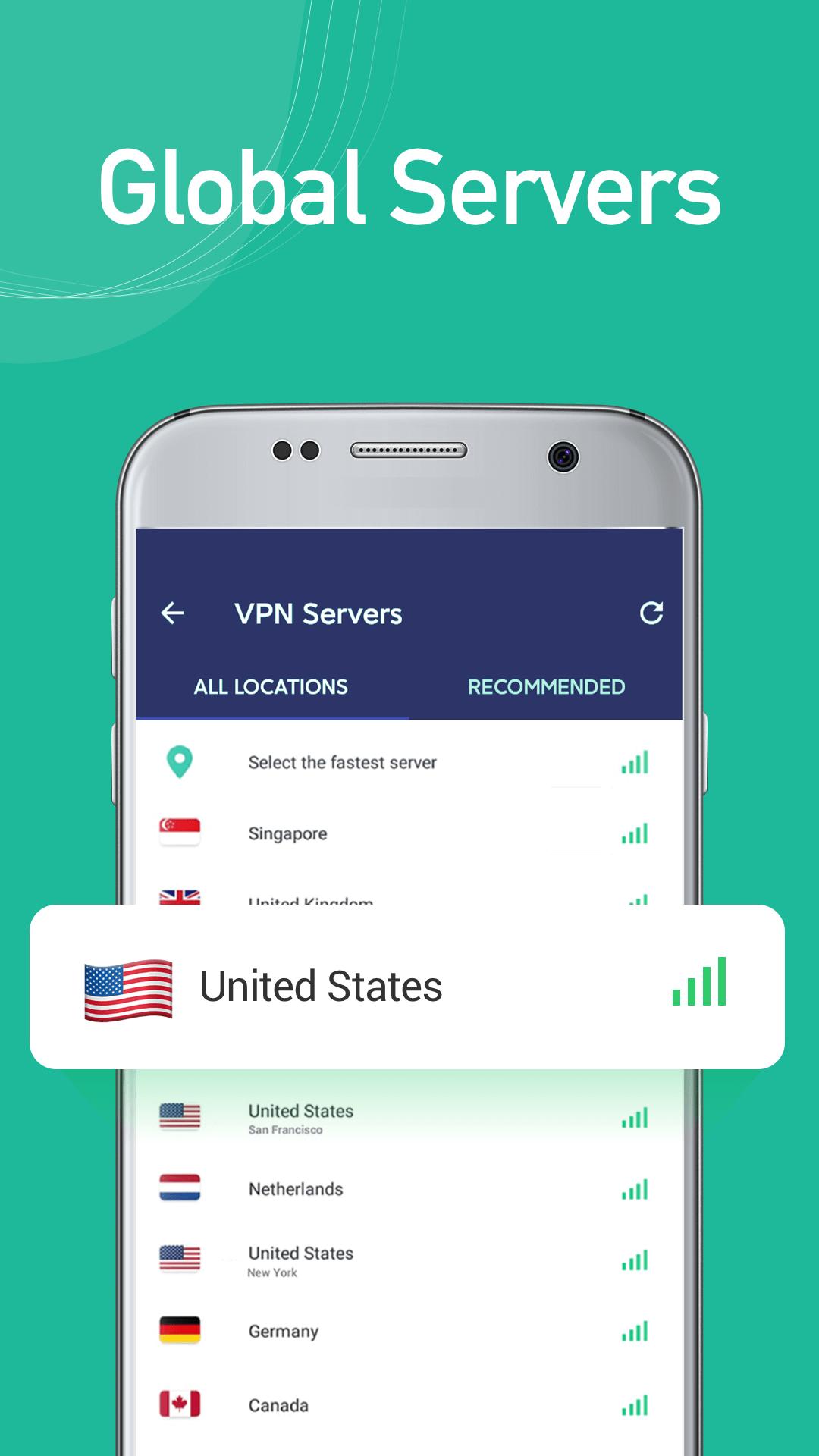 VPN Proxy Master App Screenshot