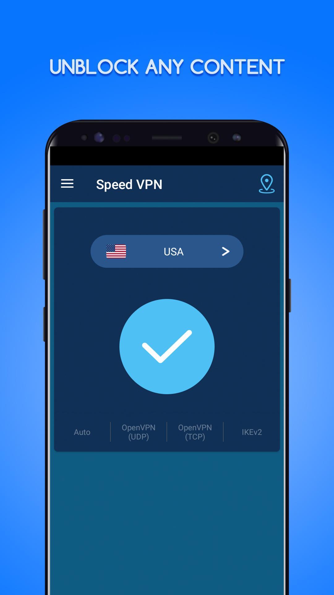 Screenshot of Loker VPN App