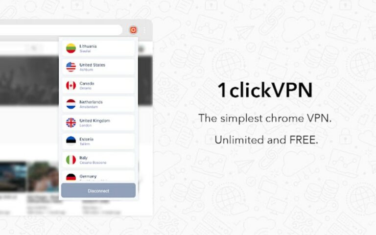 Top 10 Free Vpn For Chrome By 1clickvpn