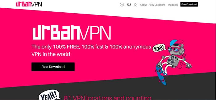 Fastest Free Download Urban Vpn For Chrome