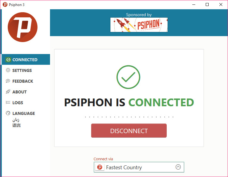 Psiphon 3 for Windows
