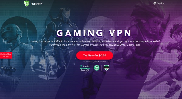Image of gaming VPN recommendation