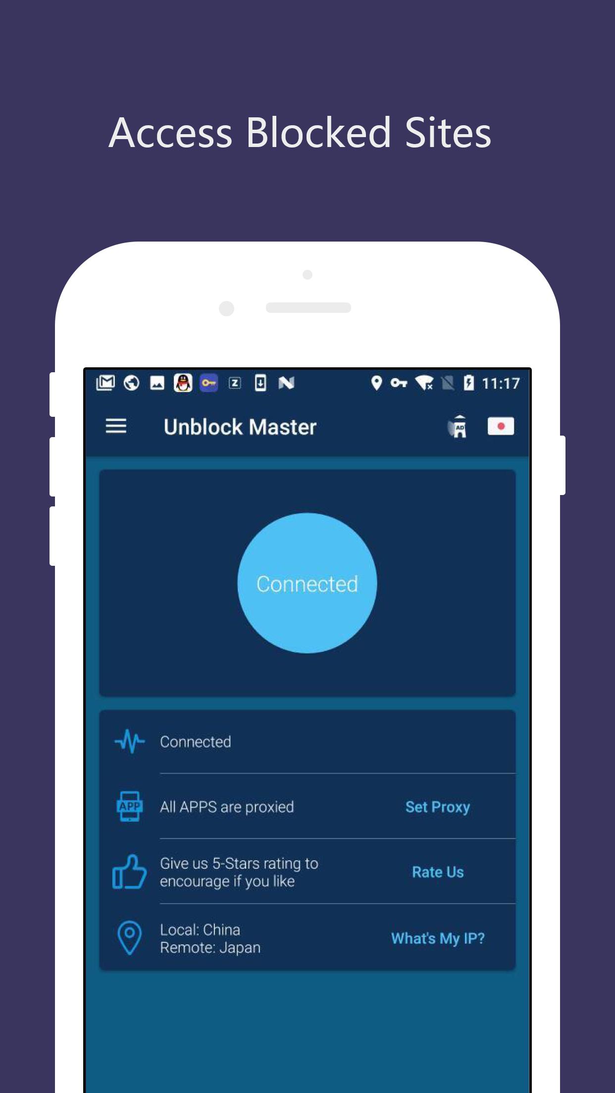 Proxy Master App Screenshot
