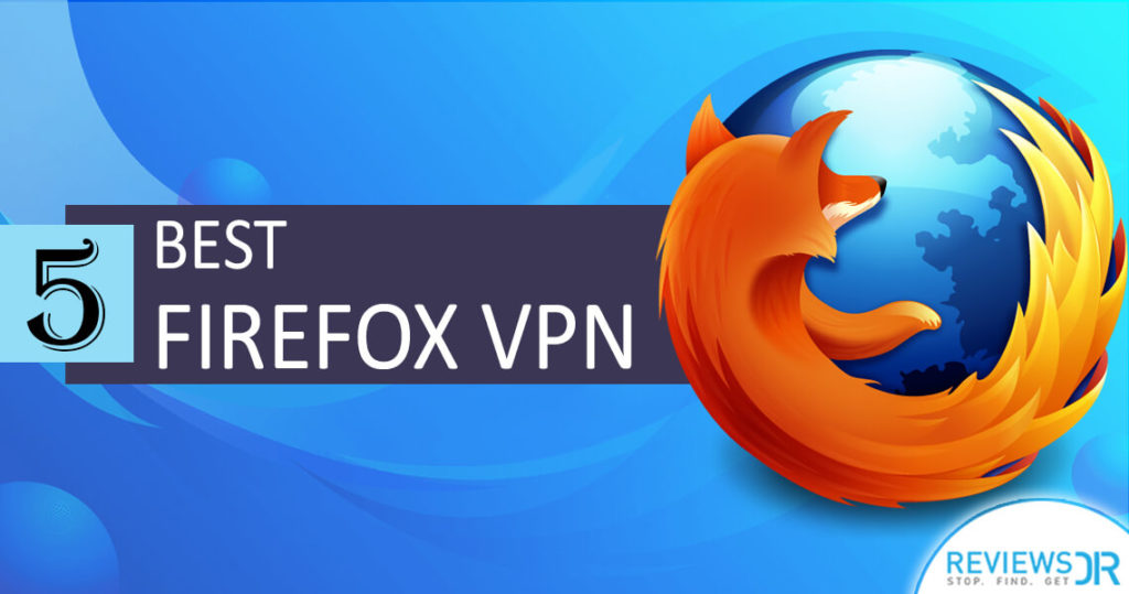 Image of VPN representation in Firefox