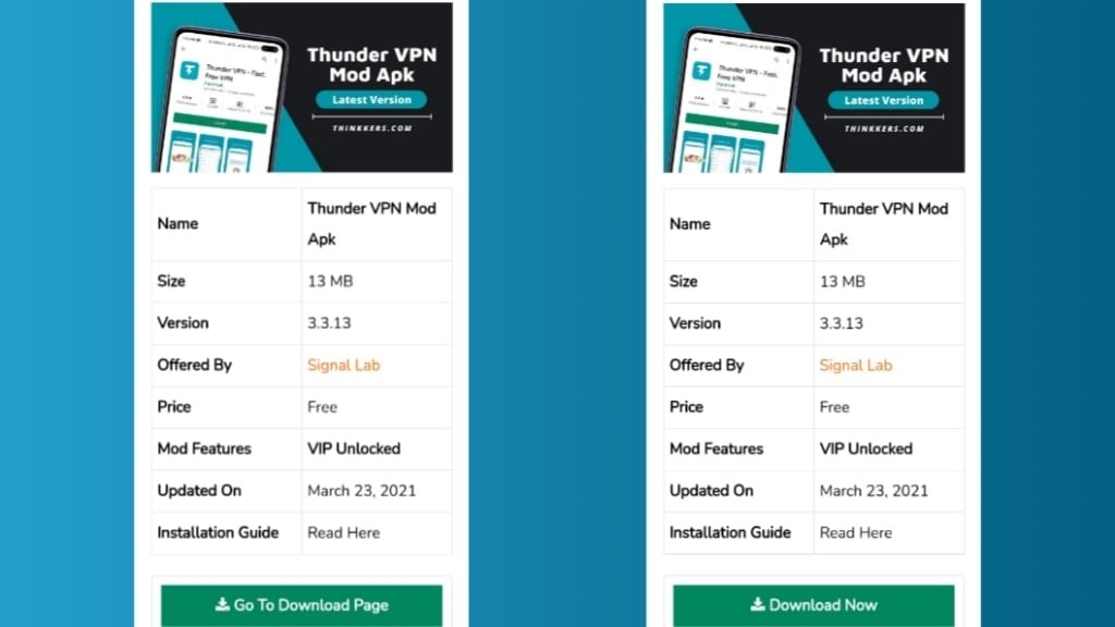 Thunder VPN Mod Apk v3.3.18 (VIP Unlocked) Download 2021