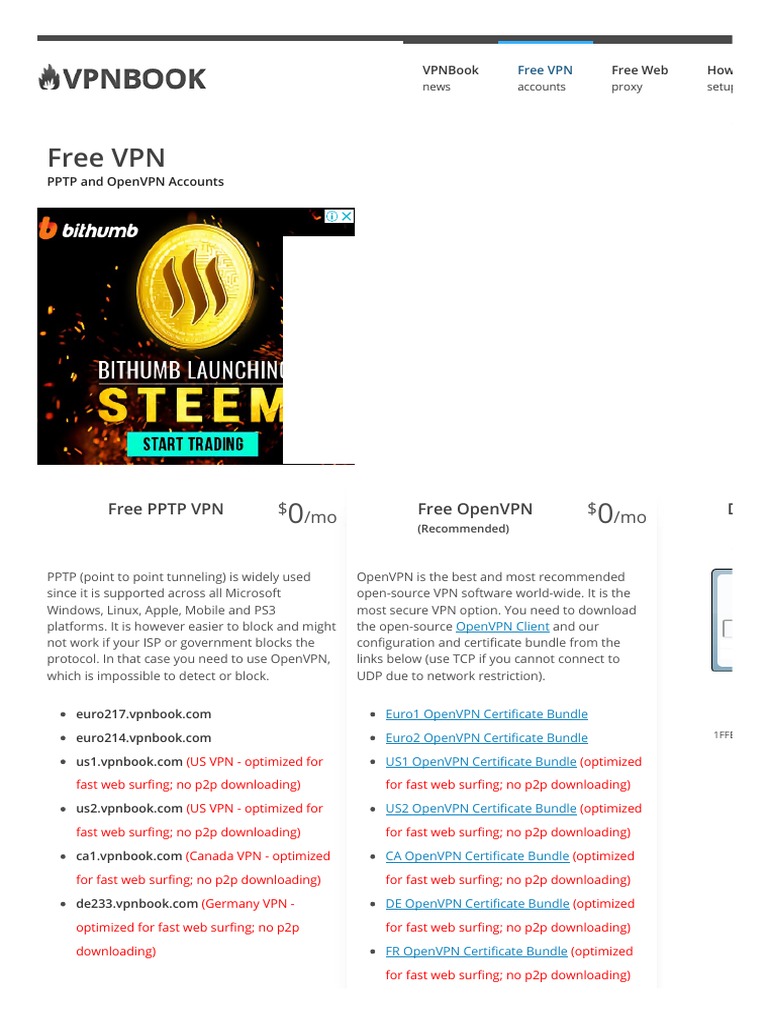 Fastest Free Vpn Accounts • 100 Free Pptp And Openvpn Service