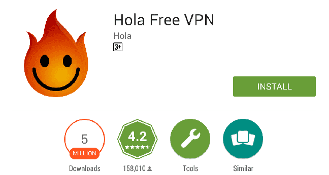 VPN HOLA SCARICARE