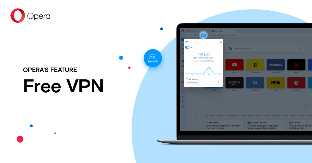 Opera Browser Built-in VPN