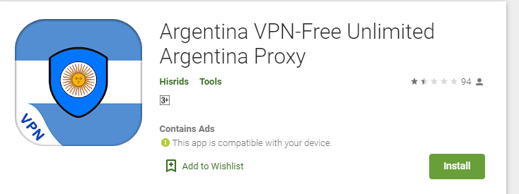 Argentina VPN for PC