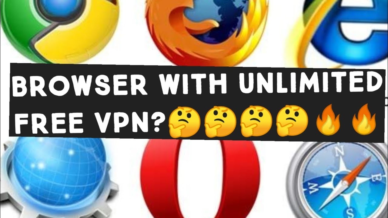 Browser With Free Unlimited "VPN" | How to Enable VPN | 2020 - YouTube