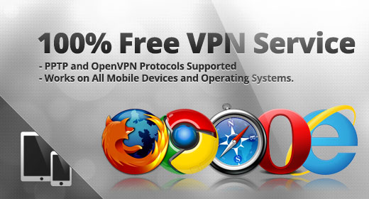 Free VPN • 100% Free PPTP and OpenVPN Service